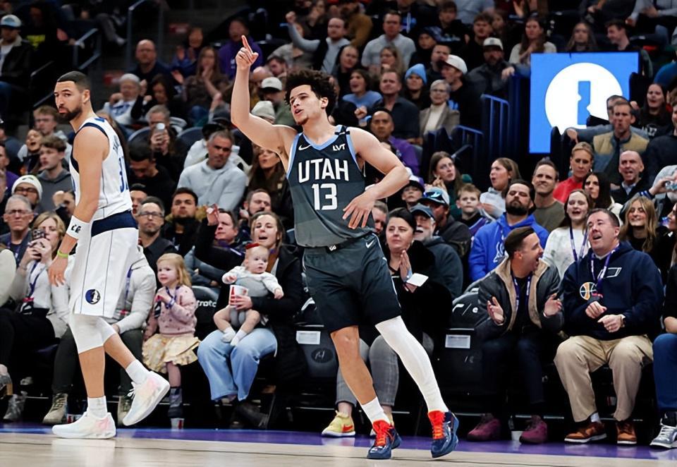 开云登录-难得打出一场像样的表现，爵士后场新秀能否继续保持这样的水准？