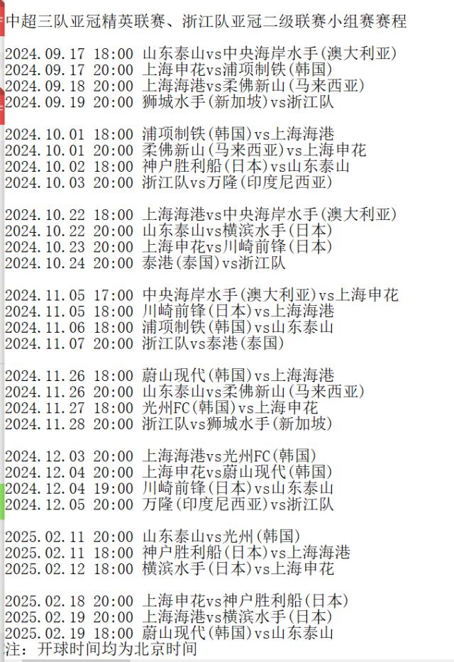 开云中国-中超四队等待外战救赎 为技术积分与席位而战！