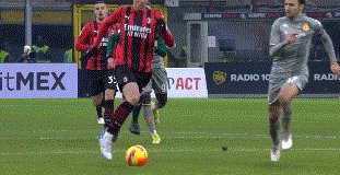 【意杯】吉鲁追平 莱昂加时神吊射 AC米兰3比1晋级